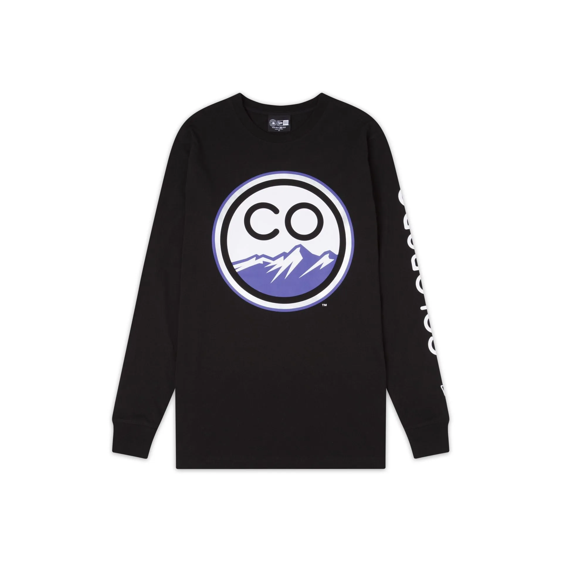 Colorado Rockies Retro City Long Sleeve T-Shirt sold by New Era