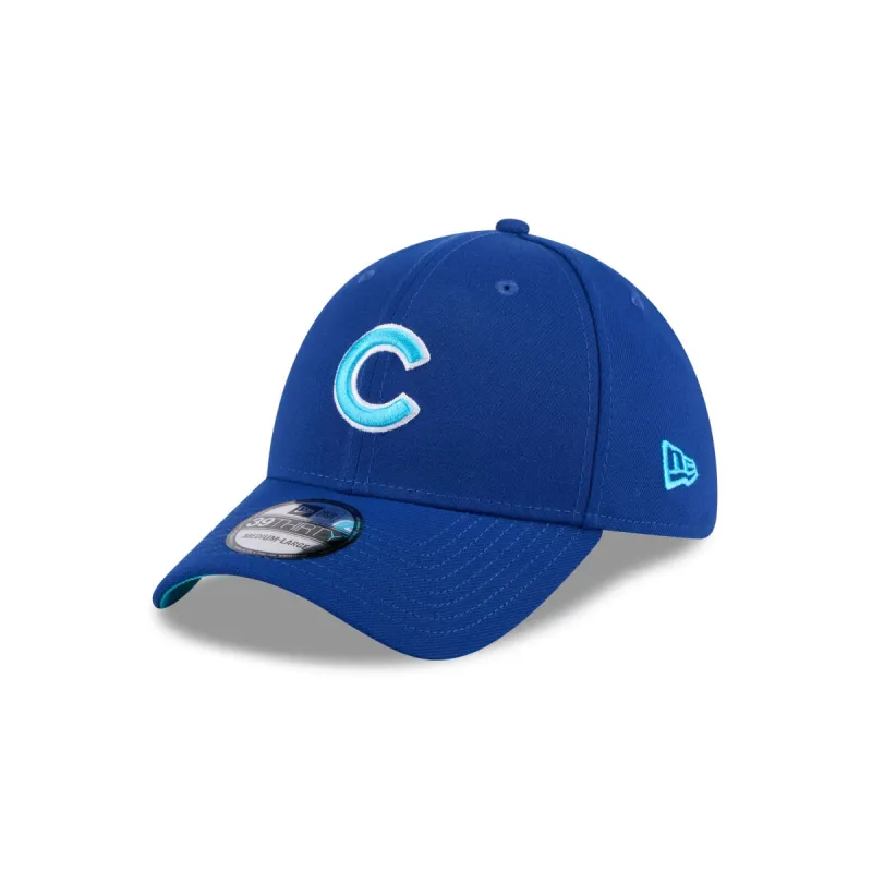 Chicago Cubs Father's Day 2024 39THIRTY Stretch Fit Hat sold by New Era