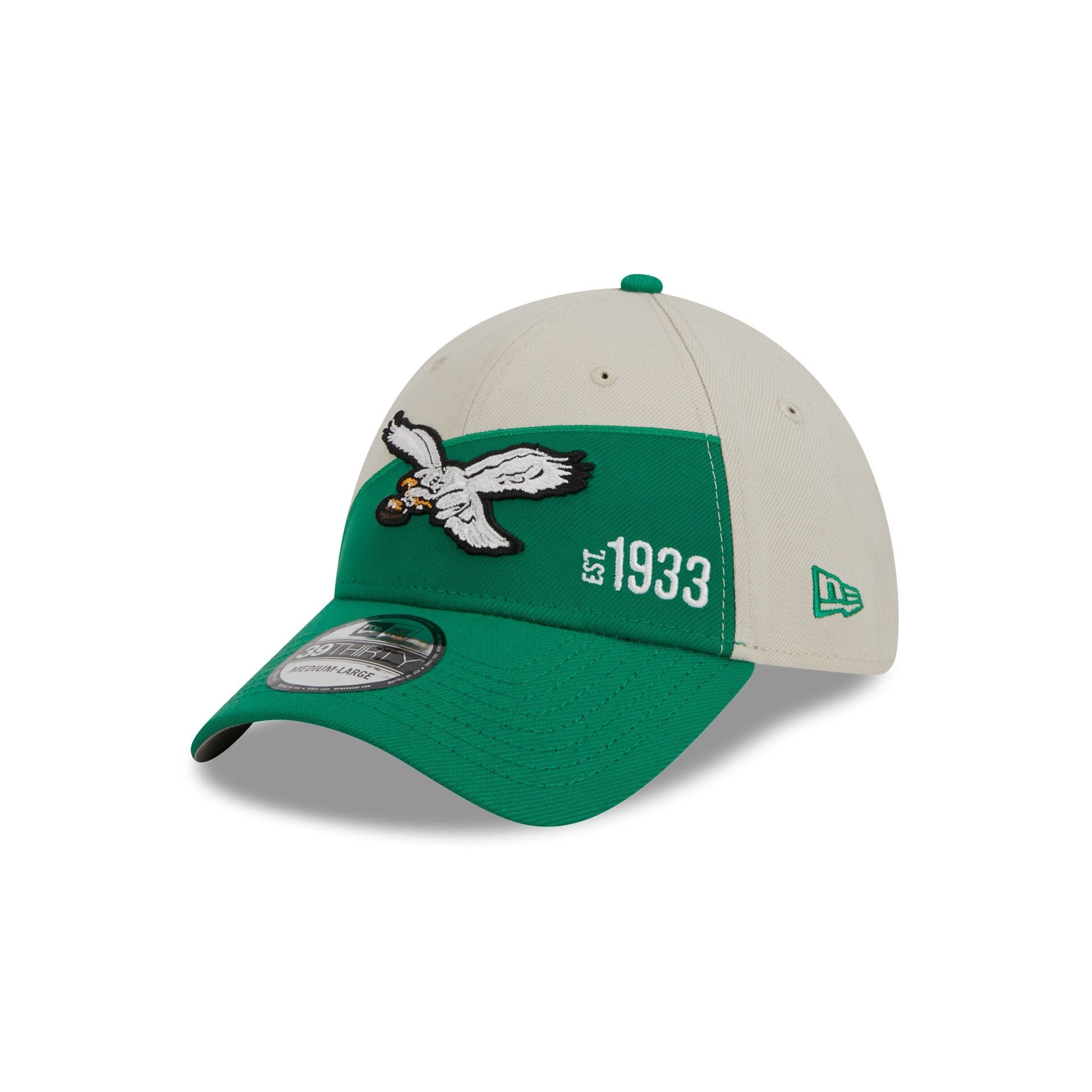 Philadelphia Eagles 2023 Sideline Historic 39THIRTY Stretch Fit Hat sold by New Era