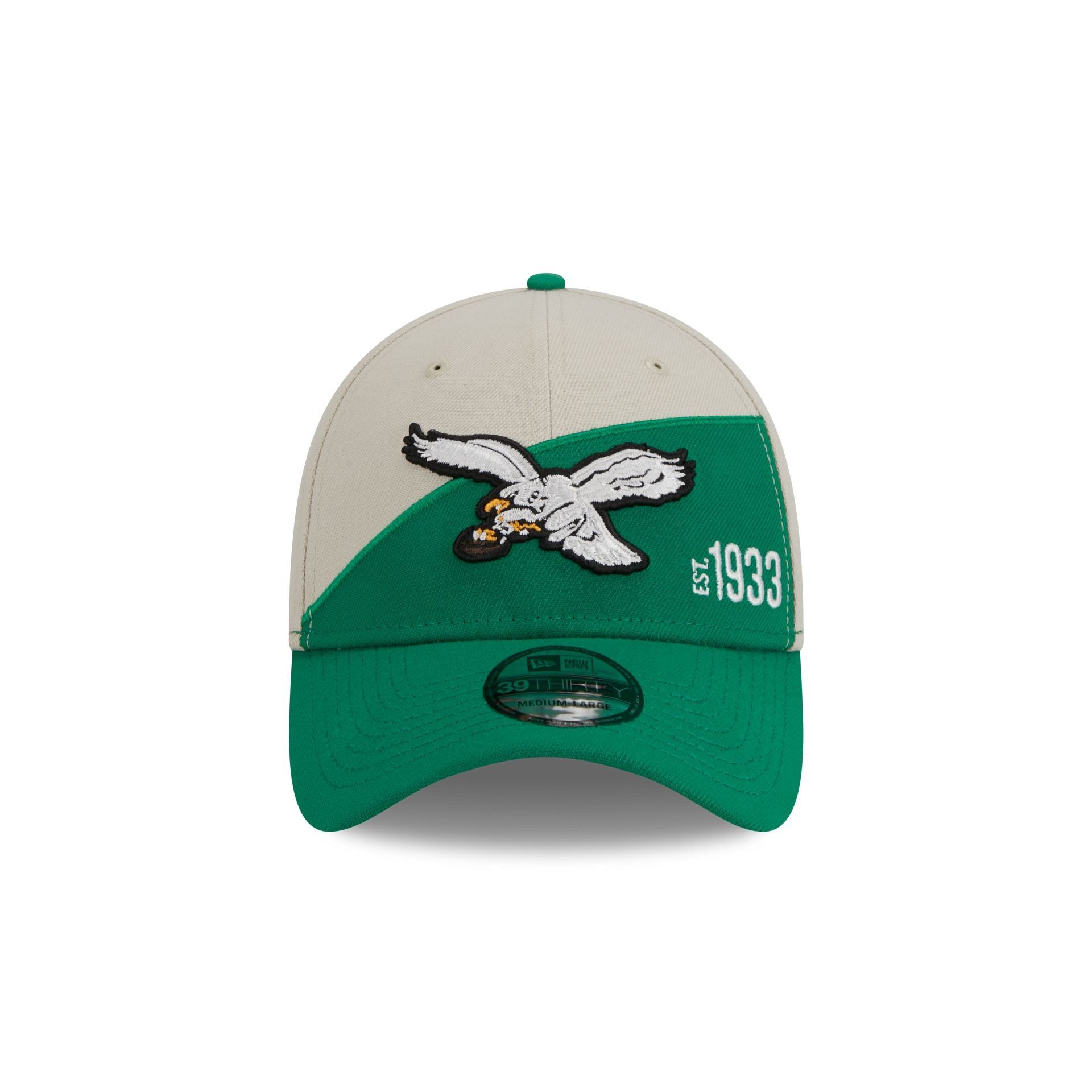 Philadelphia Eagles 2023 Sideline Historic 39THIRTY Stretch Fit Hat sold by New Era product image thumbnail 2