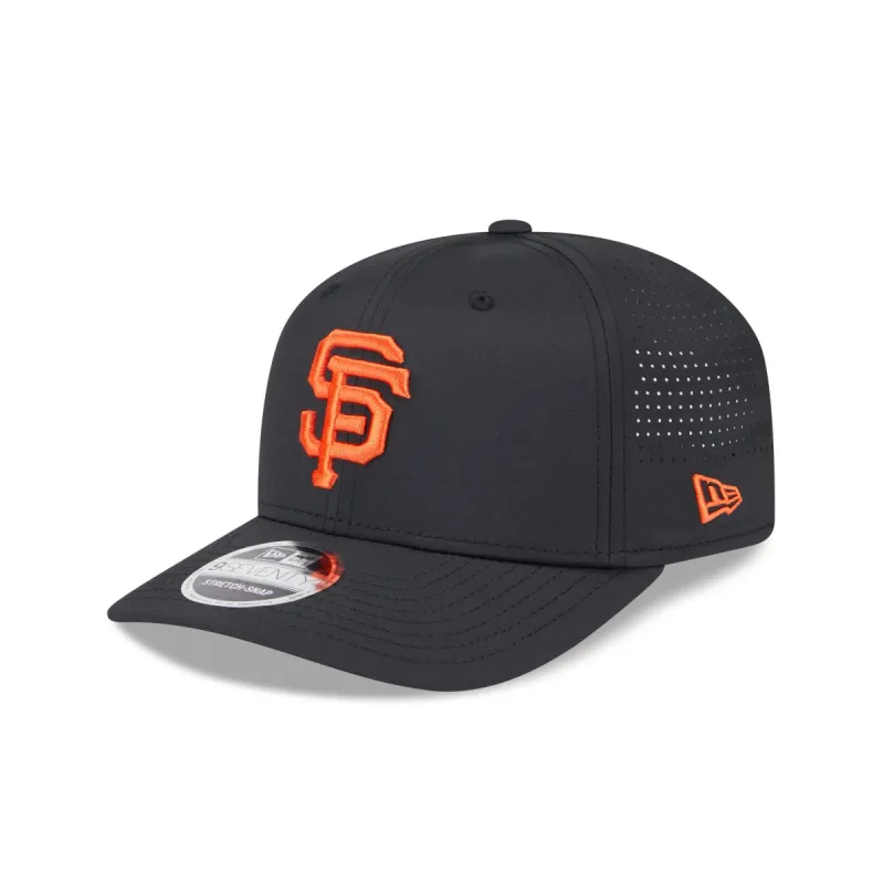 San Francisco Giants Perform 9SEVENTY Stretch-Snap Hat sold by New Era