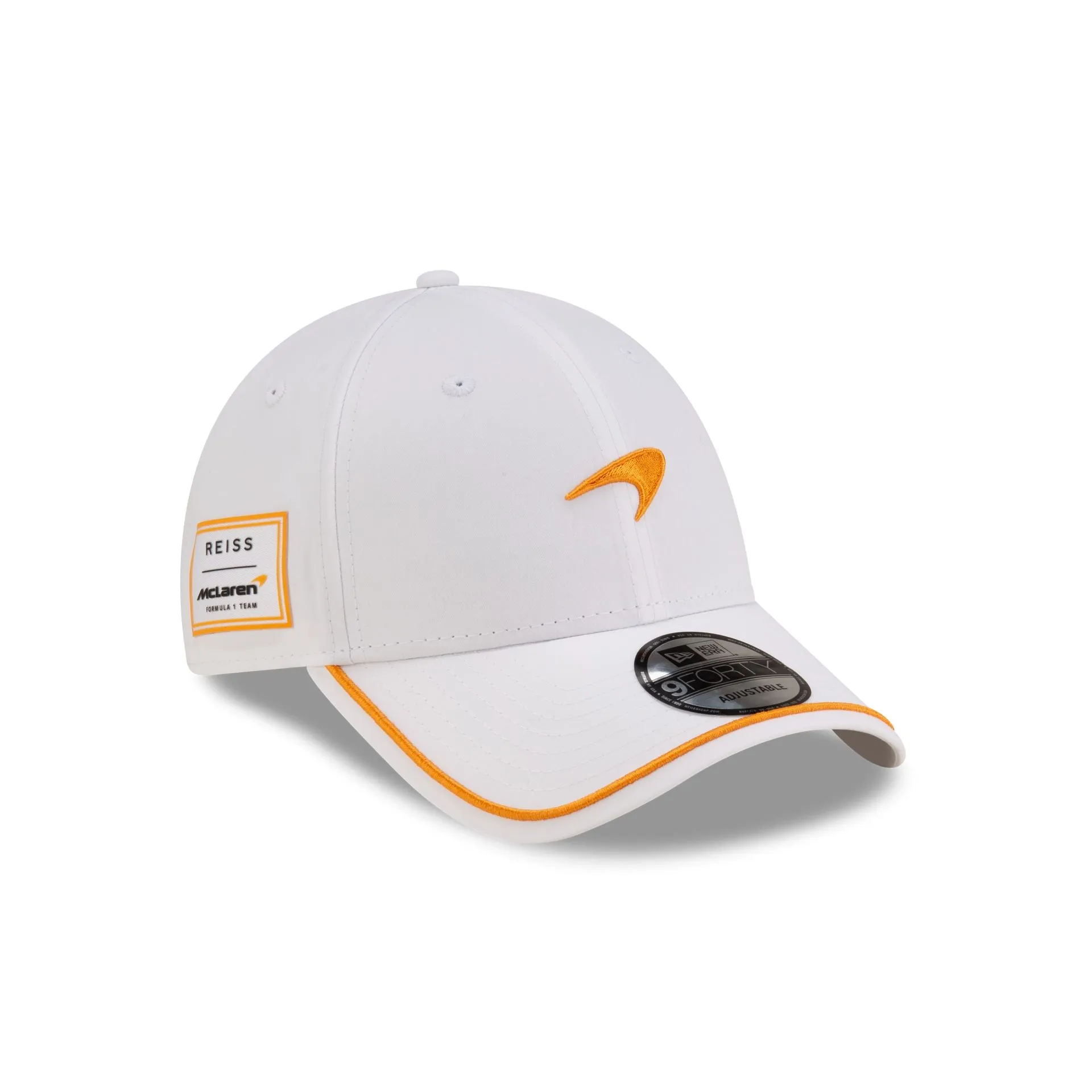 McLaren Formula 1 Team X Reiss White 9FORTY Adjustable Hat sold by New Era
