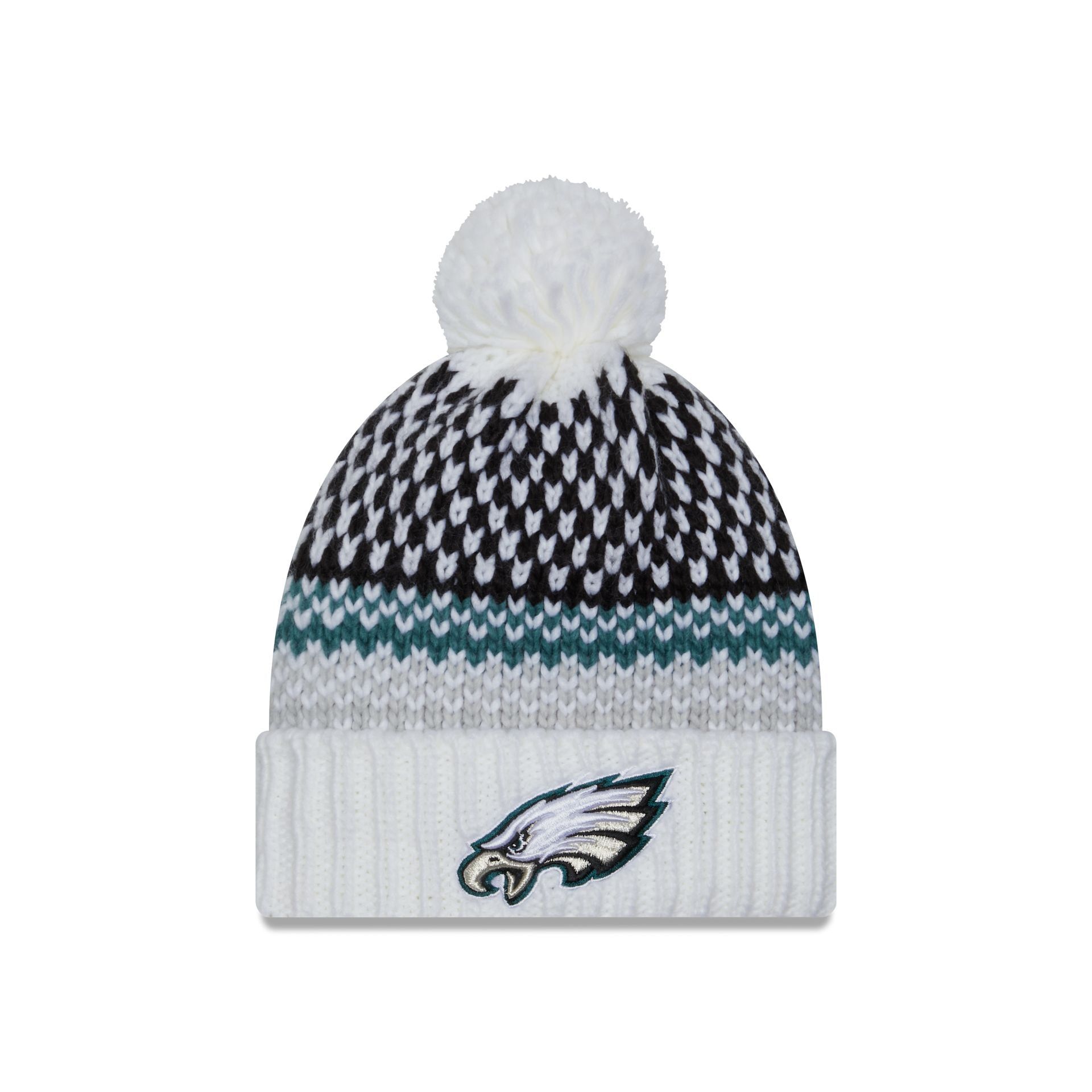 Philadelphia Eagles 2023 Cold Weather Women's Pom Knit sold by New Era