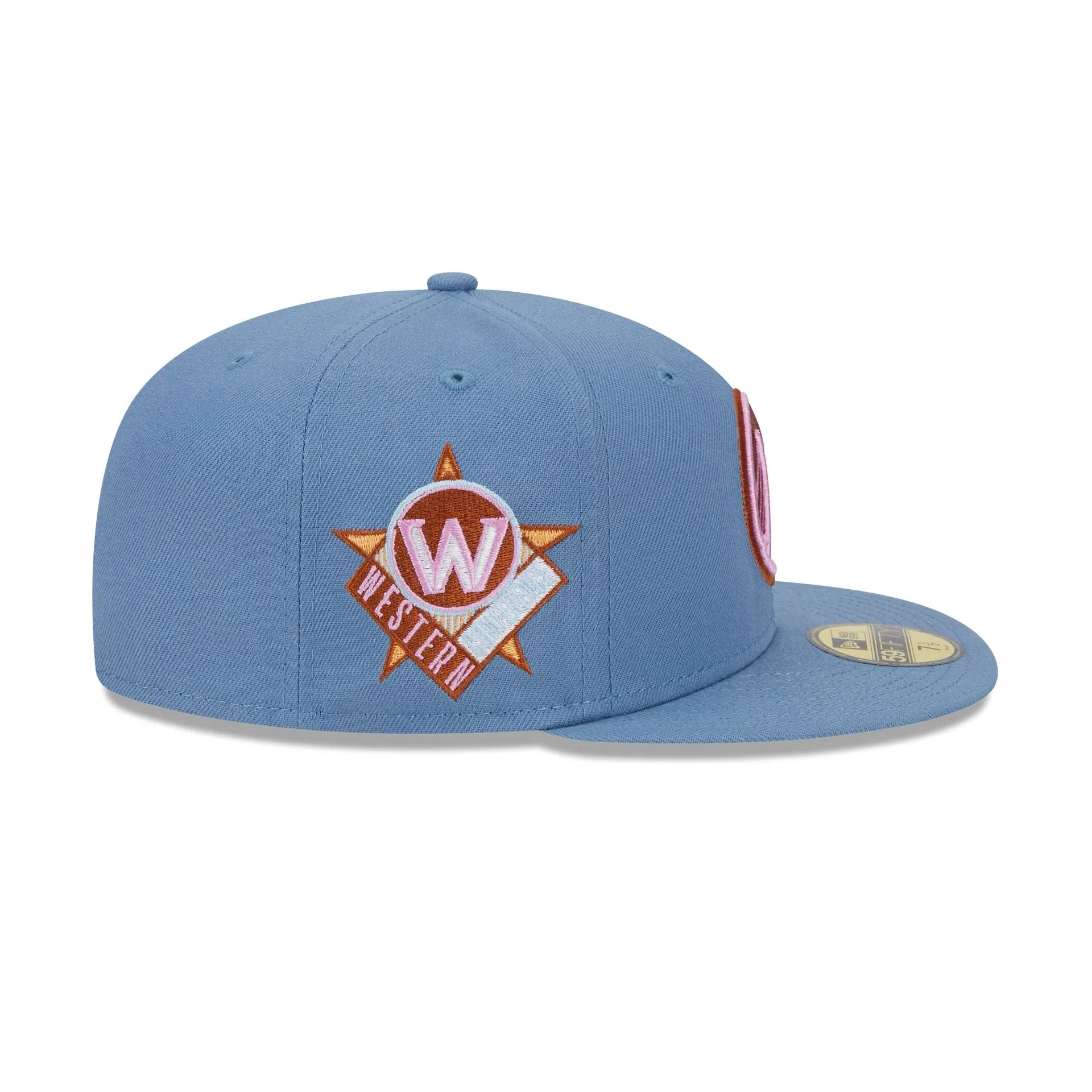 Golden State Warriors Color Pack Faded Blue 59FIFTY Fitted Hat sold by New Era product image thumbnail 4