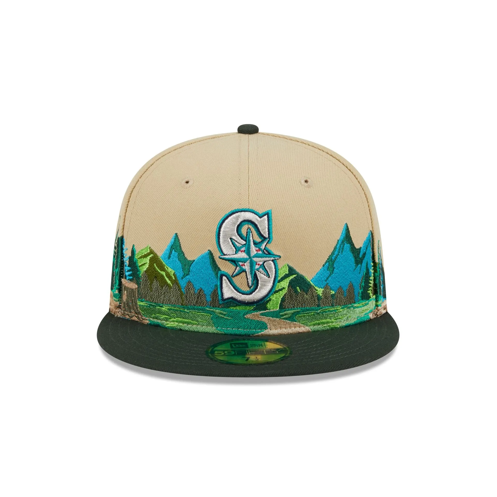 Seattle Mariners Team Landscape 59FIFTY Fitted Hat sold by New Era product image thumbnail 2