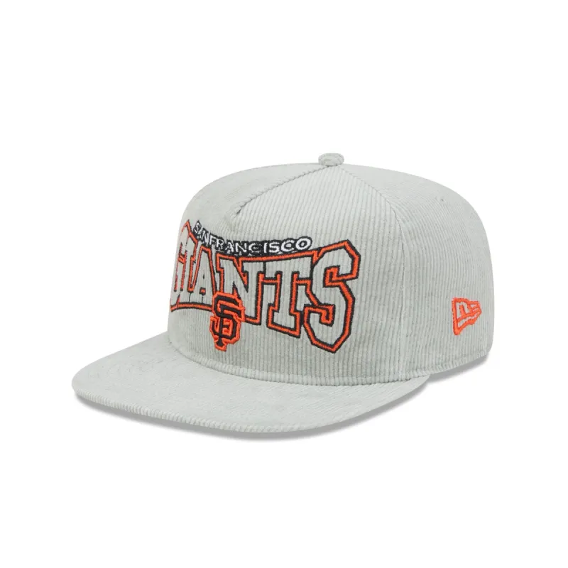 San Francisco Giants Gray Cord Golfer Hat sold by New Era