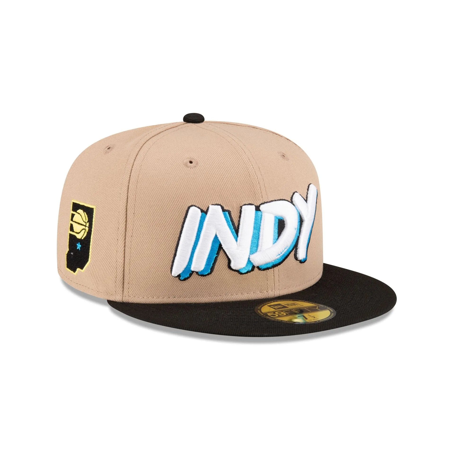 Indiana Pacers 2023 City Edition Alt 2 59FIFTY Fitted Hat sold by New Era