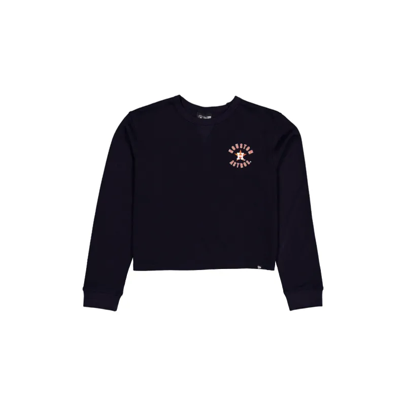 Houston Astros Sport Night T-Shirt Women's Long Sleeve sold by New Era