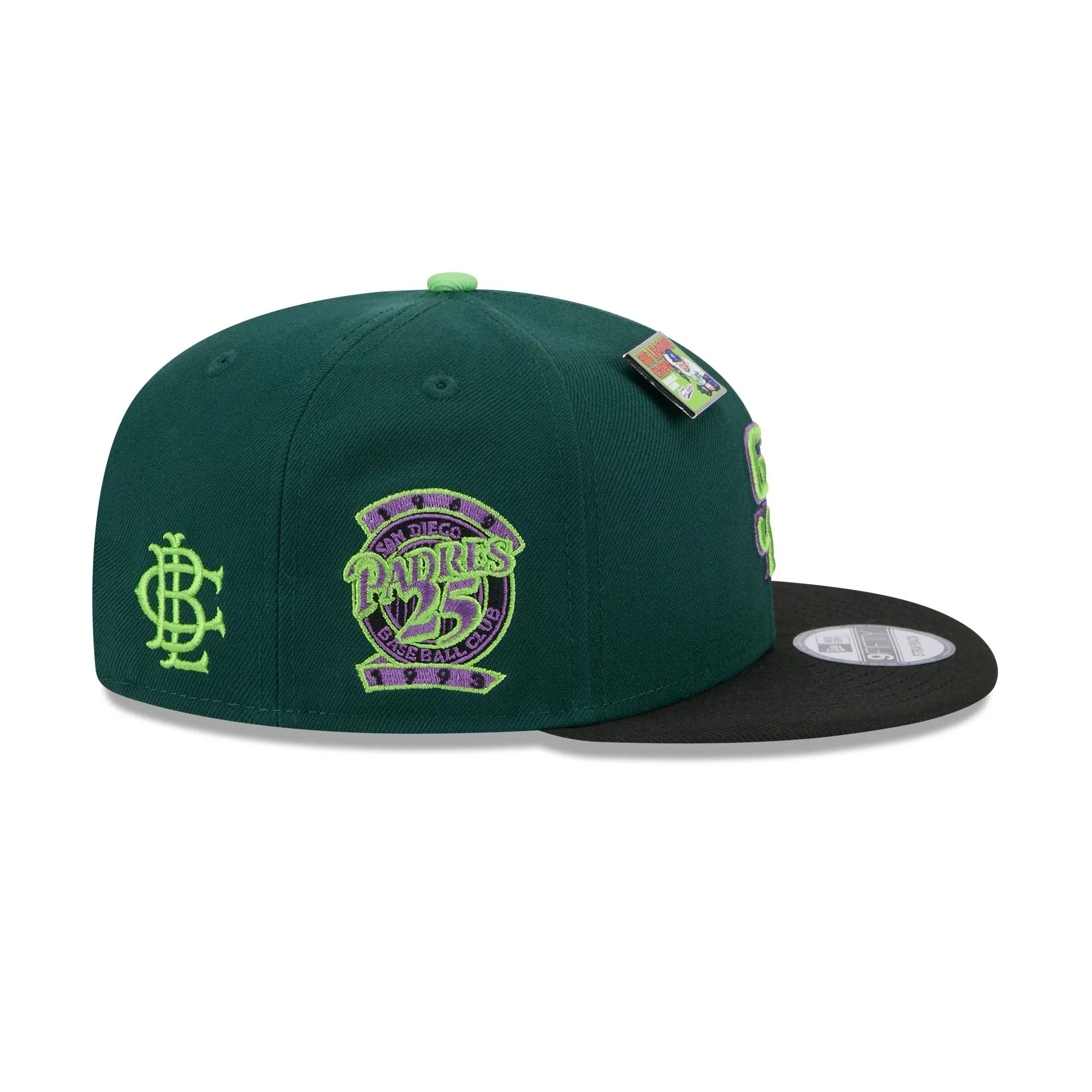 Big League Chew X San Diego Padres Sour Apple 9FIFTY Snapback Hat sold by New Era product image thumbnail 4