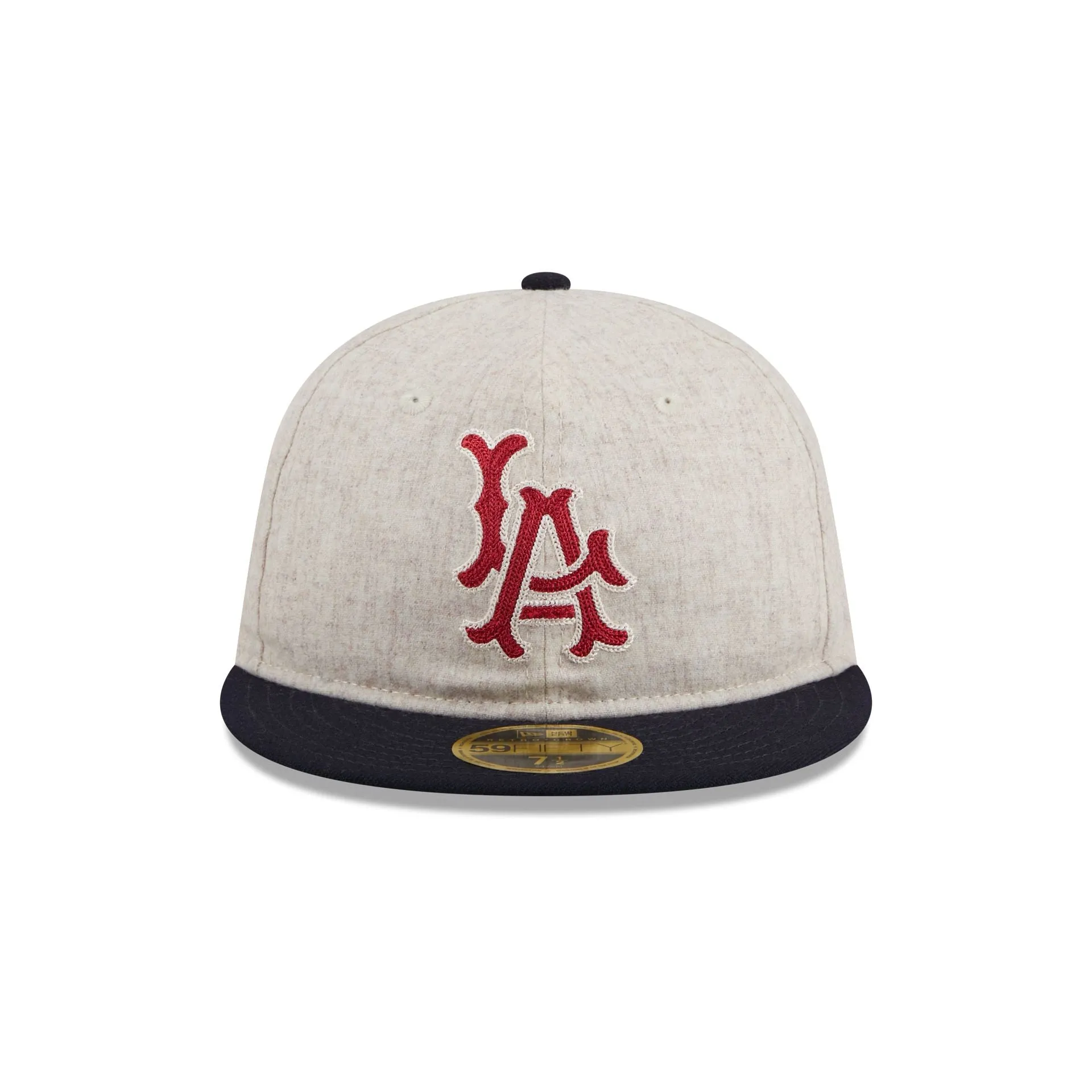 Los Angeles Angels Melton Wool Retro Crown 59FIFTY Fitted Hat sold by New Era product image thumbnail 2