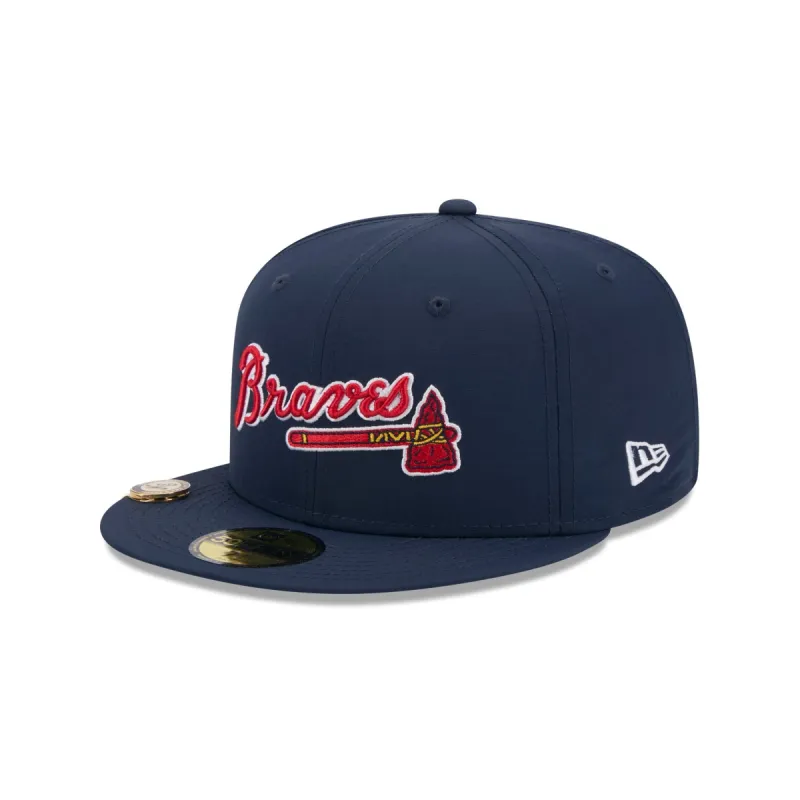 Atlanta Braves Fairway Wordmark 59FIFTY Fitted Hat sold by New Era