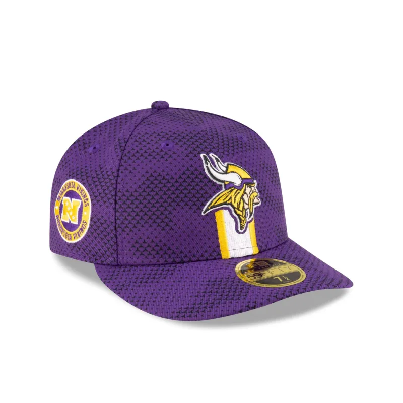 Minnesota Vikings 2024 Sideline Low Profile 59FIFTY Fitted Hat sold by New Era