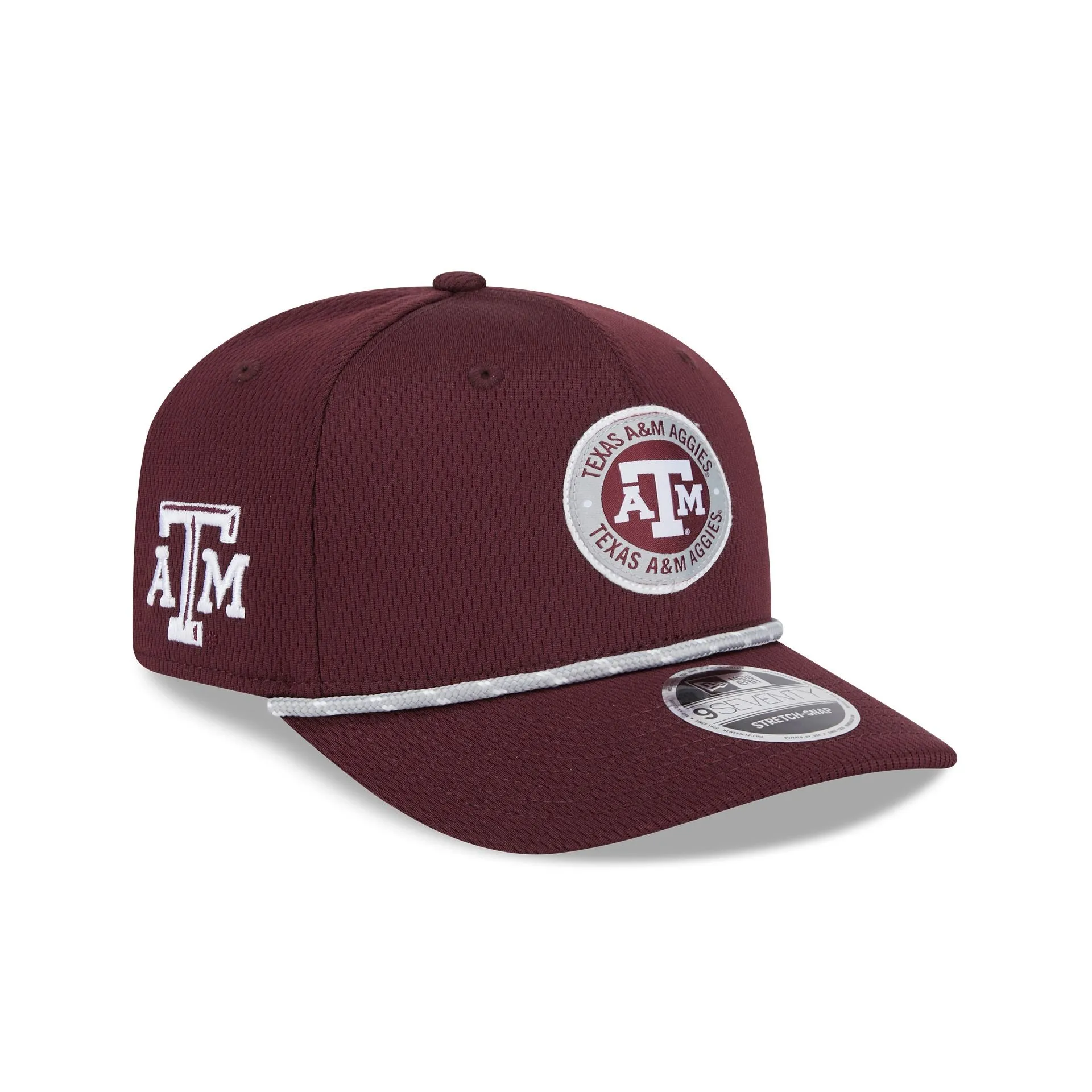 Texas A&M Aggies 9SEVENTY Stretch-Snap Hat sold by New Era product image thumbnail 3