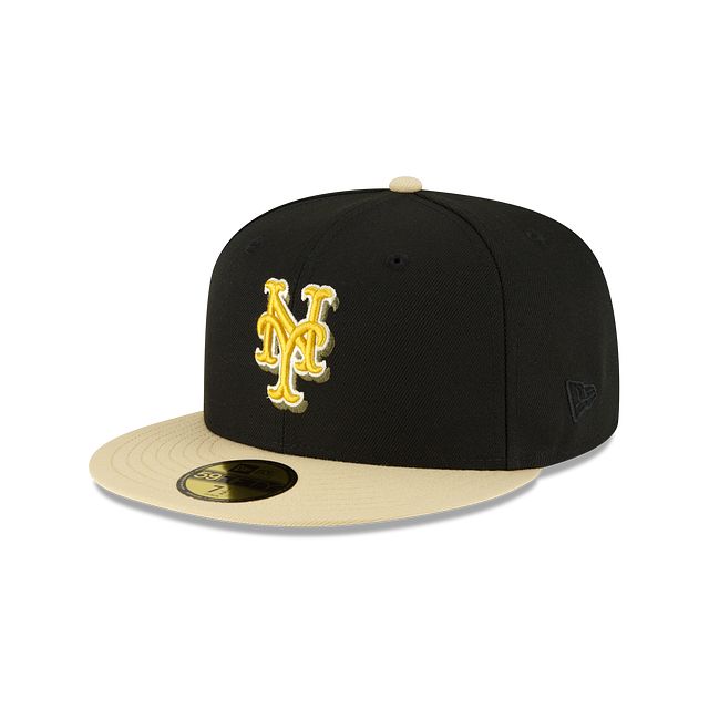 Just Caps Ivory Visor New York Mets 59FIFTY Fitted Hat sold by New Era product image thumbnail 3