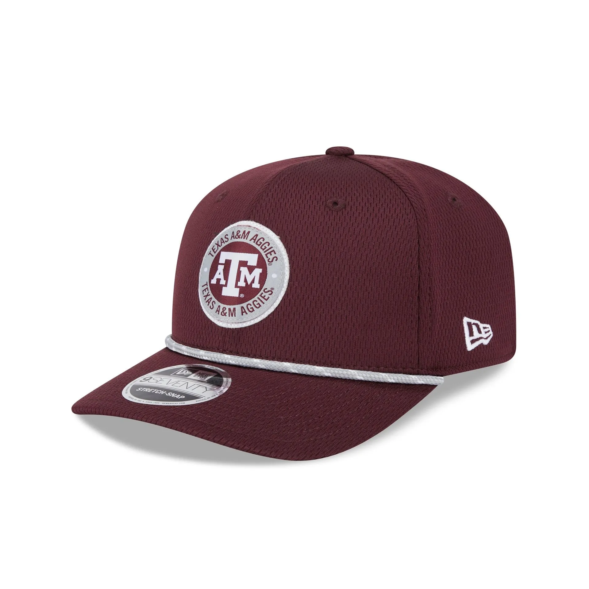 Texas A&M Aggies 9SEVENTY Stretch-Snap Hat sold by New Era