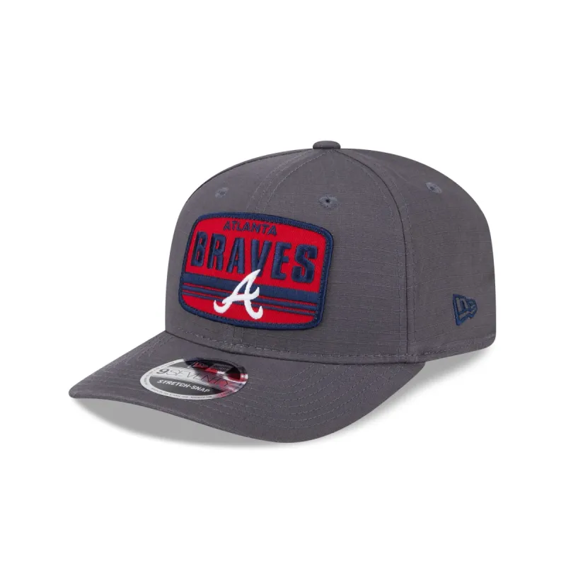 Atlanta Braves Team Elevated 9SEVENTY Stretch-Snap Hat sold by New Era