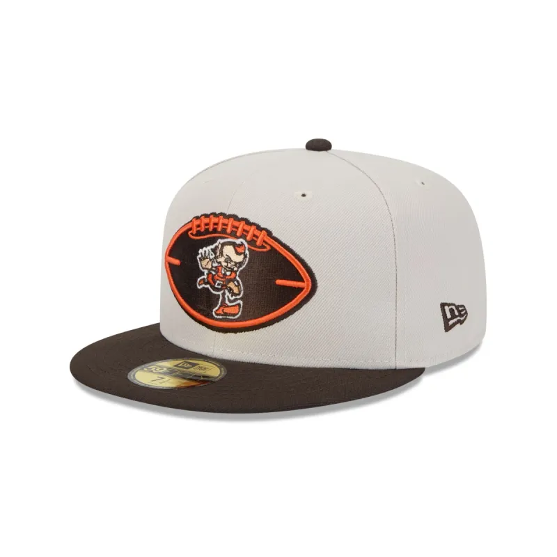 Cleveland Browns 2024 Historic Sideline 59FIFTY Fitted Hat sold by New Era