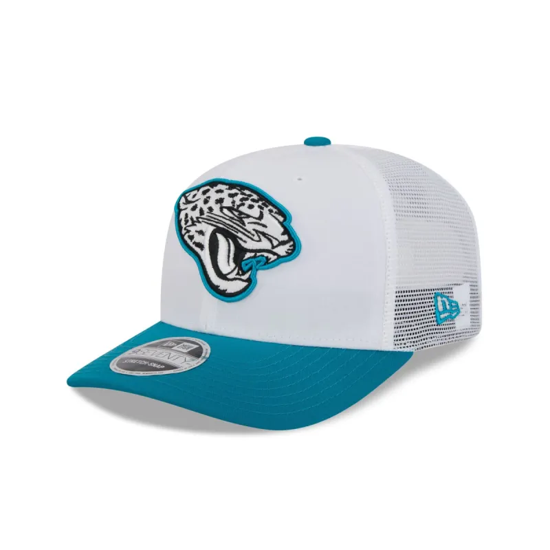 Jacksonville Jaguars 2024 Training 9SEVENTY Trucker Hat sold by New Era