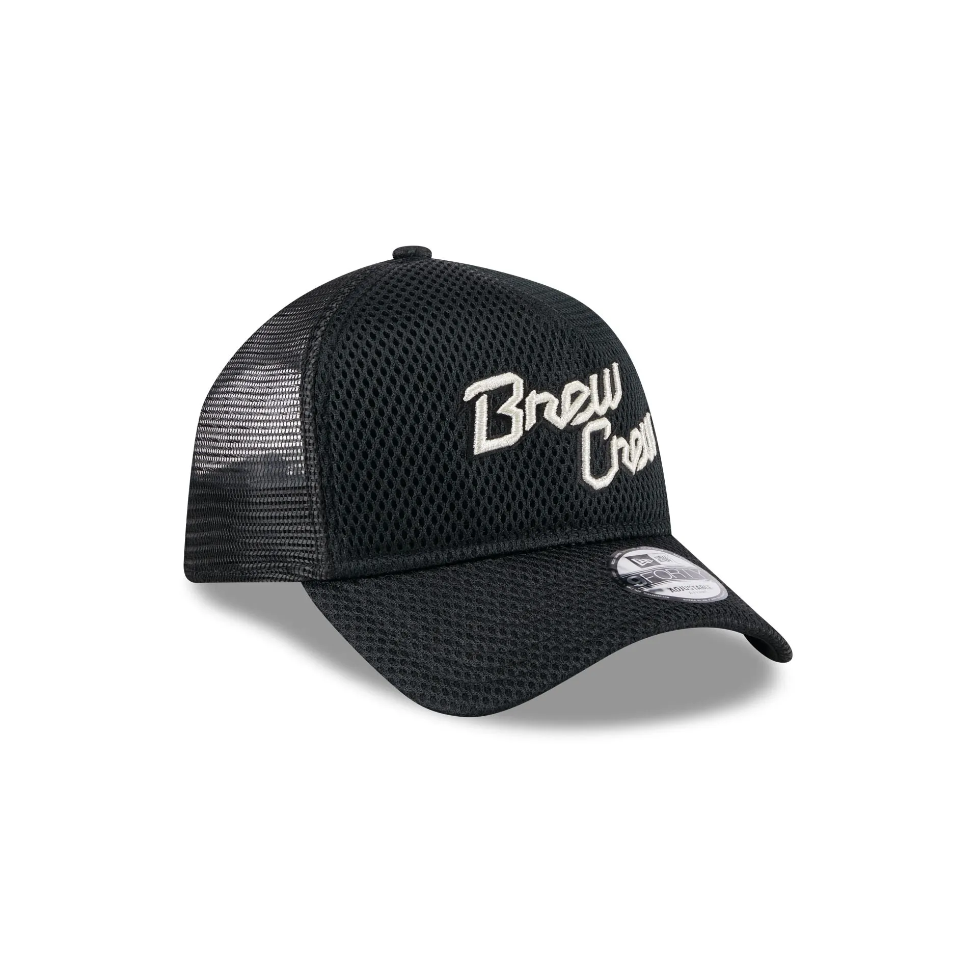 Milwaukee Brewers City Mesh 9FORTY A-Frame Trucker Hat sold by New Era product image thumbnail 3