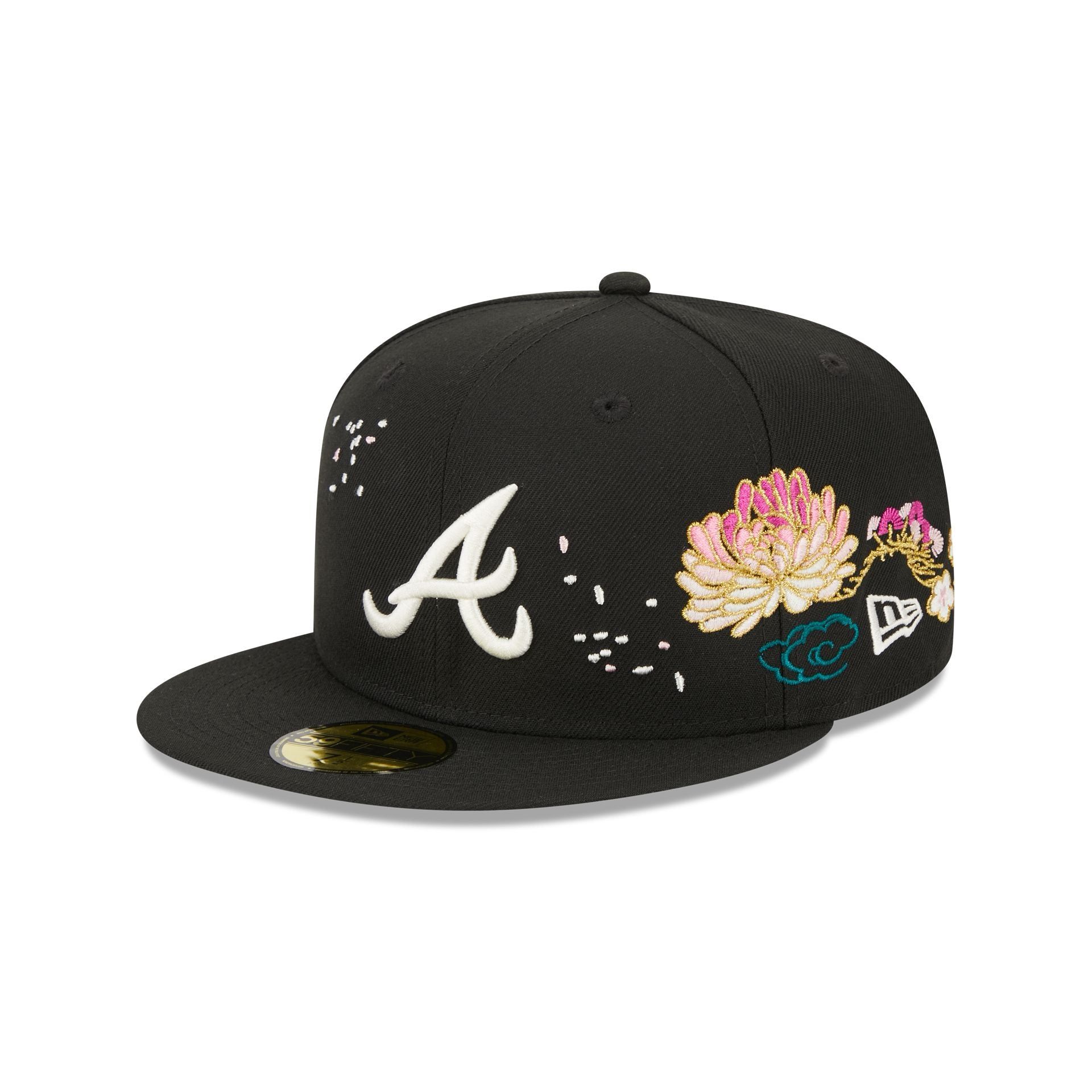 Atlanta Braves Cherry Blossom 59FIFTY Fitted Hat sold by New Era