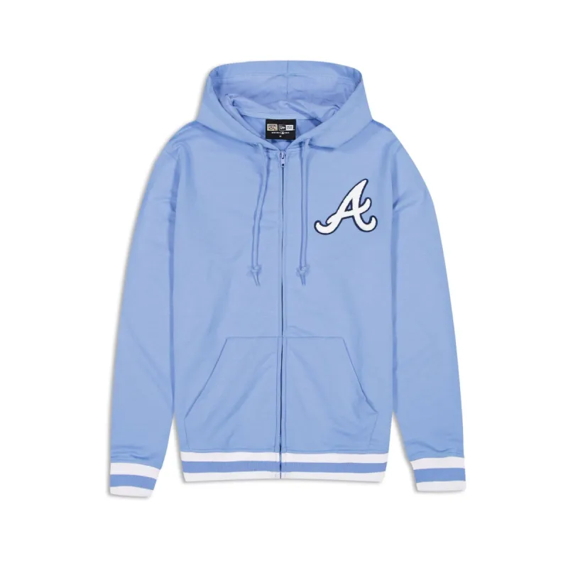 Atlanta Braves Coop Logo Select Full-Zip Hoodie sold by New Era