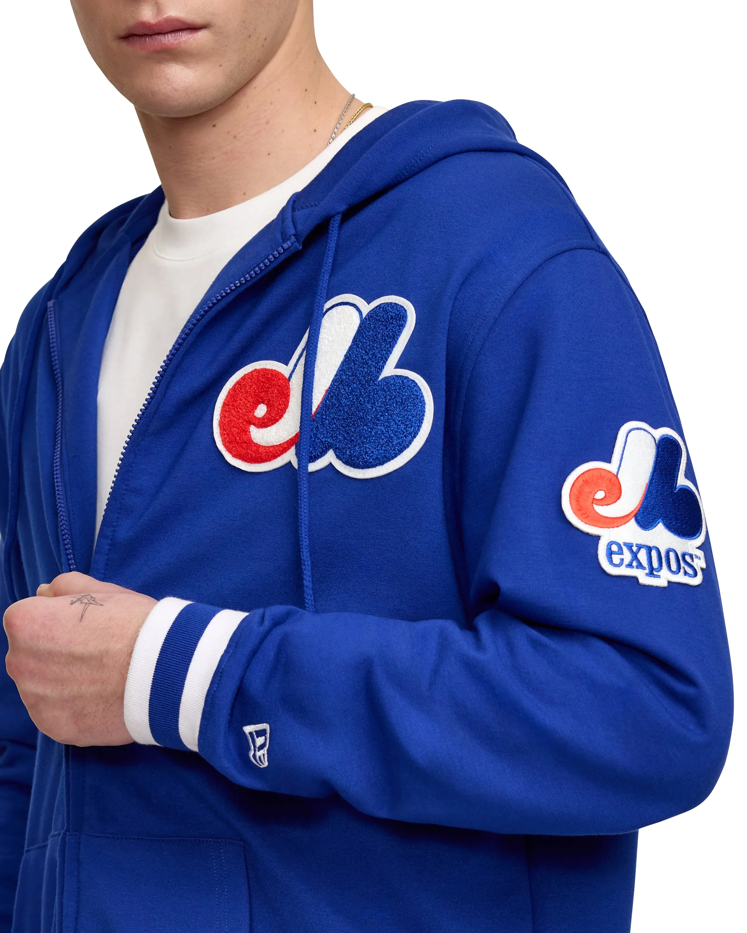 Atlanta Braves Coop Logo Select Full-Zip Hoodie sold by New Era product image thumbnail 5