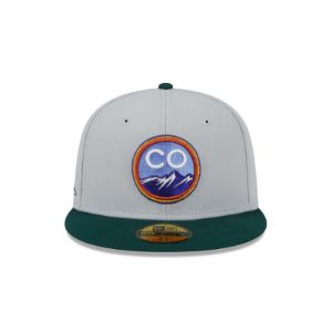Colorado Rockies Metallic City 59FIFTY Fitted Hat sold by New Era