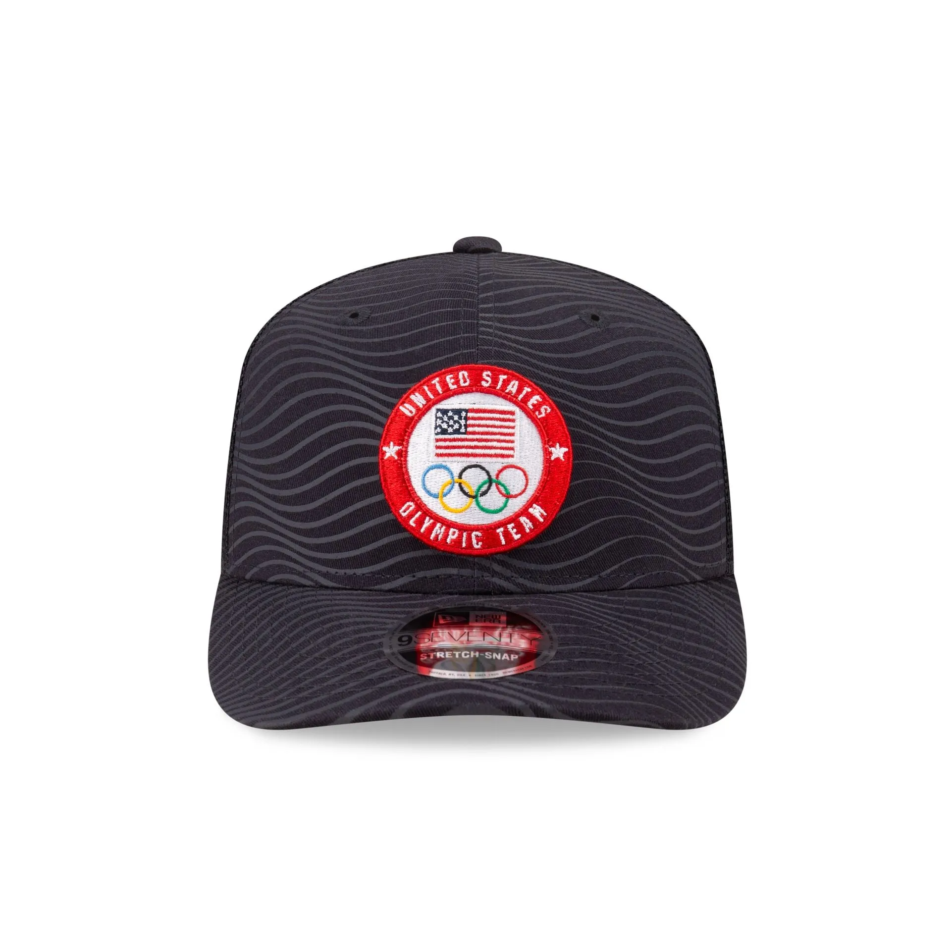 Team USA Olympics Wavy Gray 9SEVENTY Trucker Hat sold by New Era product image thumbnail 2