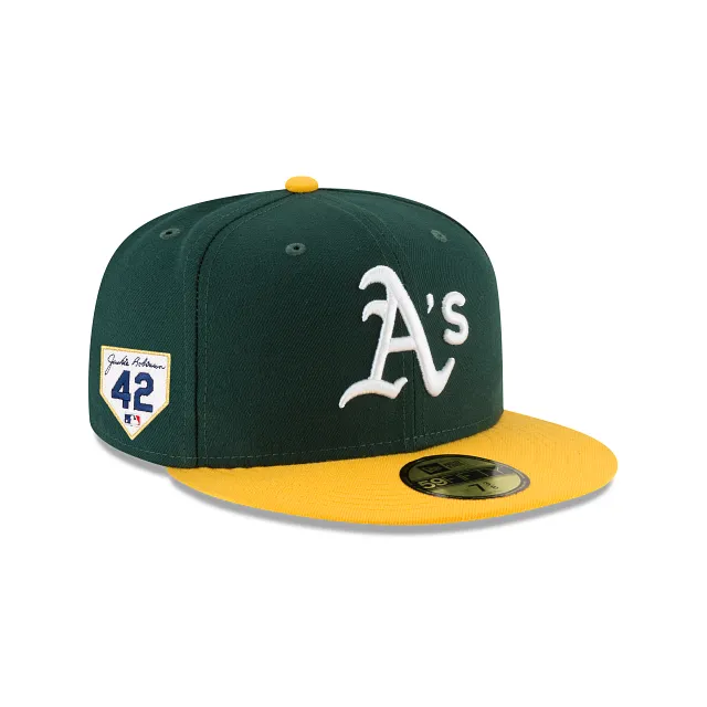 Oakland Athletics Jackie Robinson Day 2024 59FIFTY Fitted Hat sold by New Era