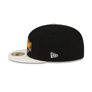 Just Caps Black Crown Seattle Mariners 59FIFTY Fitted Hat sold by New Era