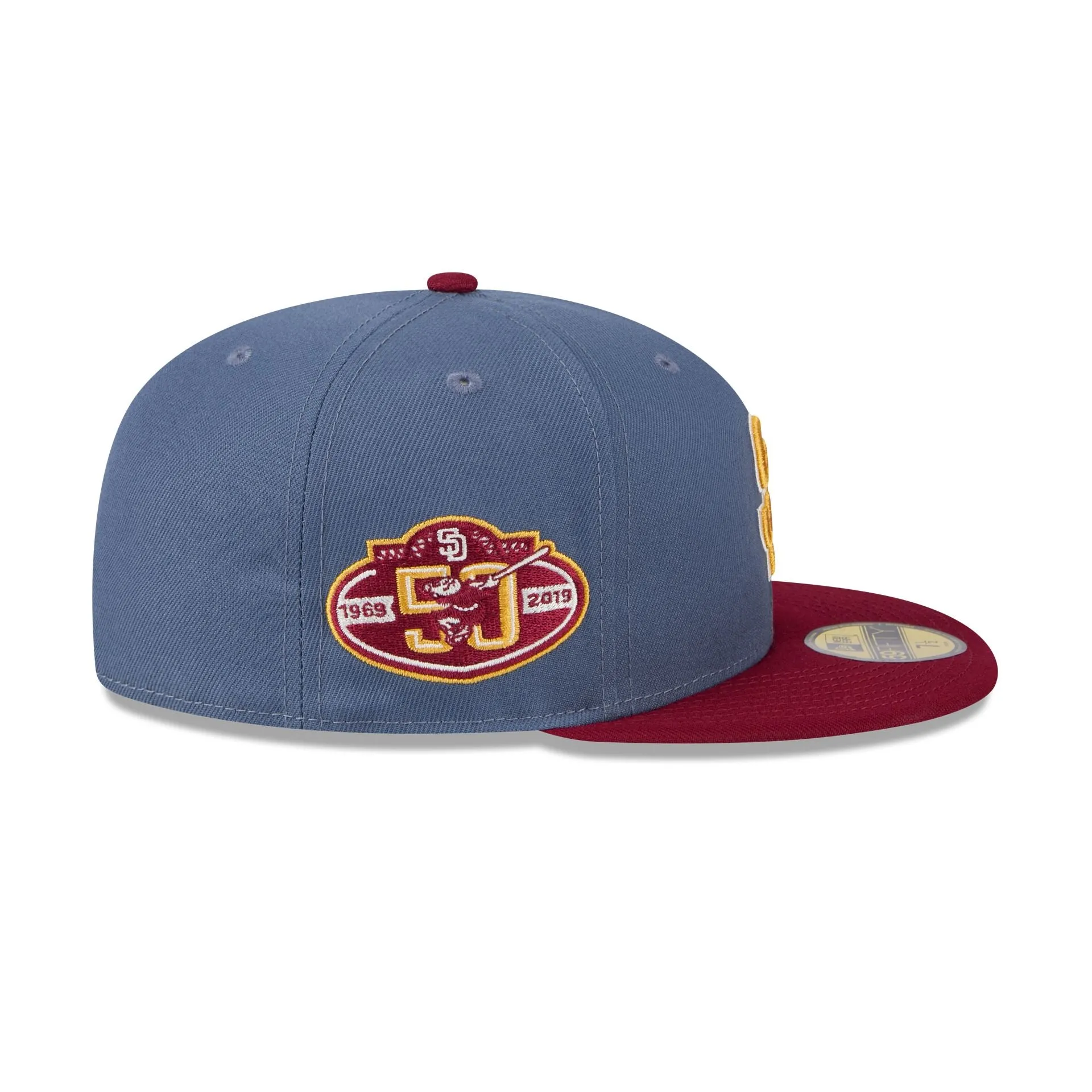 San Diego Padres Deep Blue 59FIFTY Fitted Hat sold by New Era product image thumbnail 4