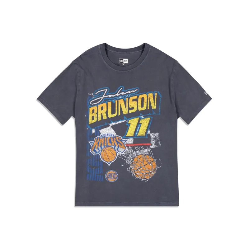 New York Knicks 2024 Rally Drive Jalen Brunson T-Shirt sold by New Era
