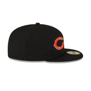 Chicago Bears 2023 Sideline Black 59FIFTY Fitted Hat sold by New Era