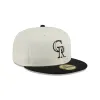 Colorado Rockies Chrome 59FIFTY Fitted Hat sold by New Era