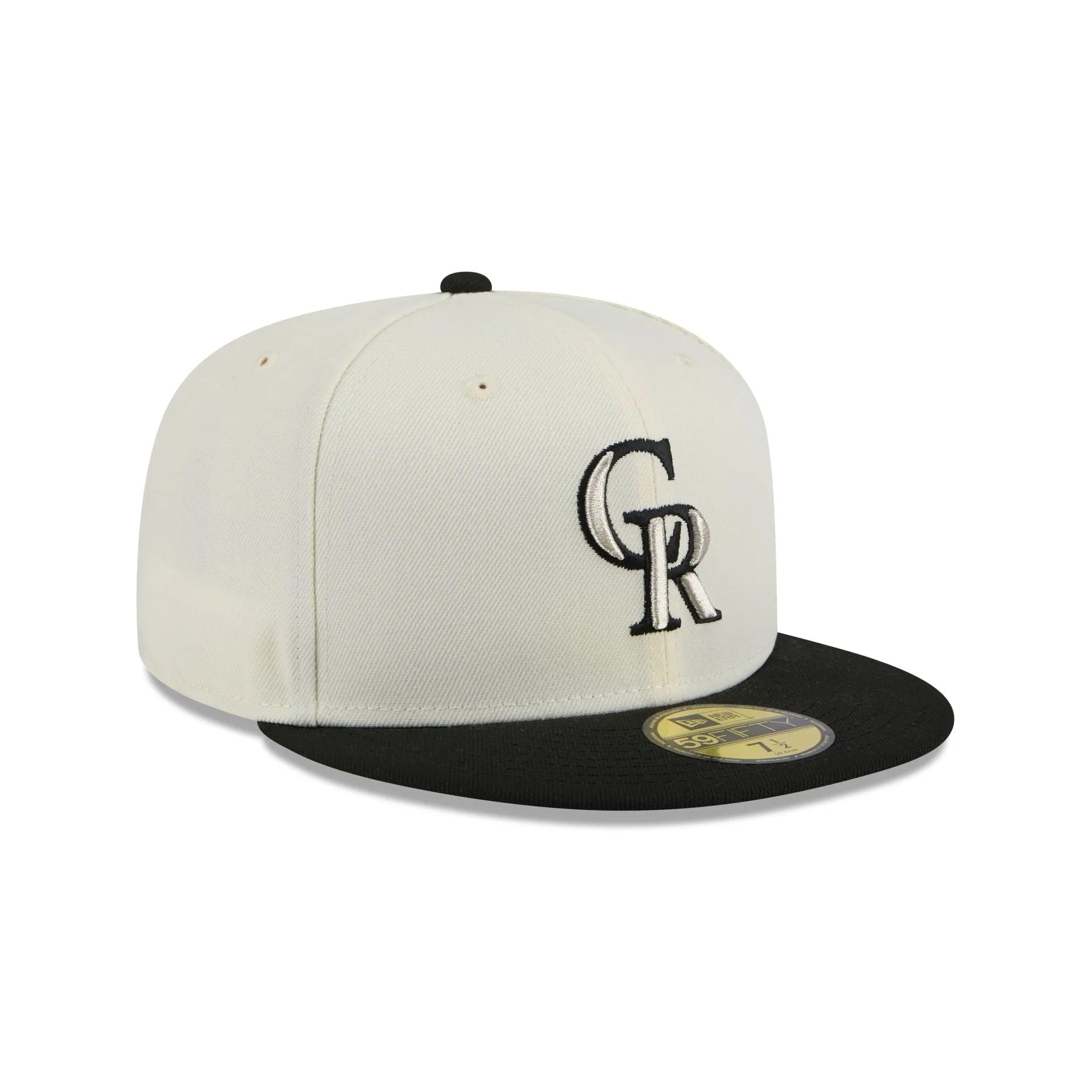 Colorado Rockies Chrome 59FIFTY Fitted Hat sold by New Era product image thumbnail 3
