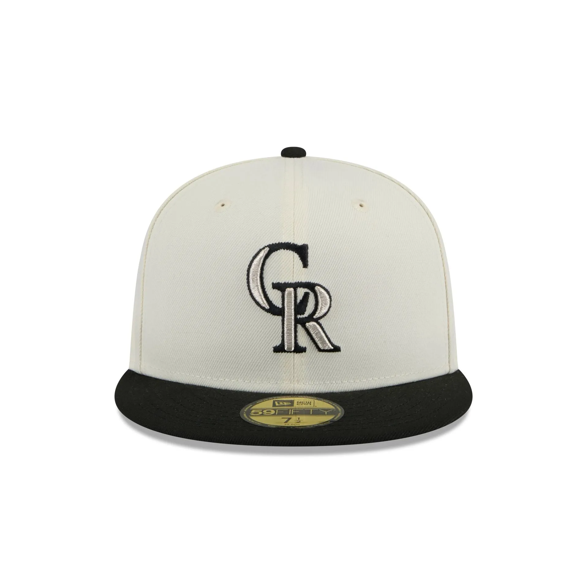 Colorado Rockies Chrome 59FIFTY Fitted Hat sold by New Era product image thumbnail 2