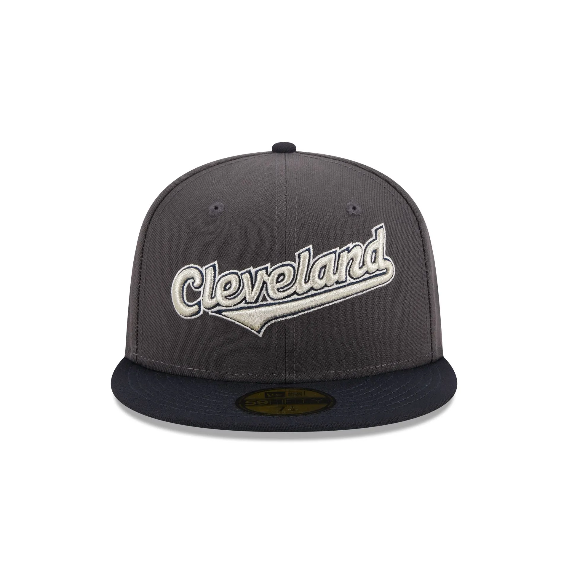 Cleveland Guardians Graphite Crown 59FIFTY Fitted Hat sold by New Era product image thumbnail 2