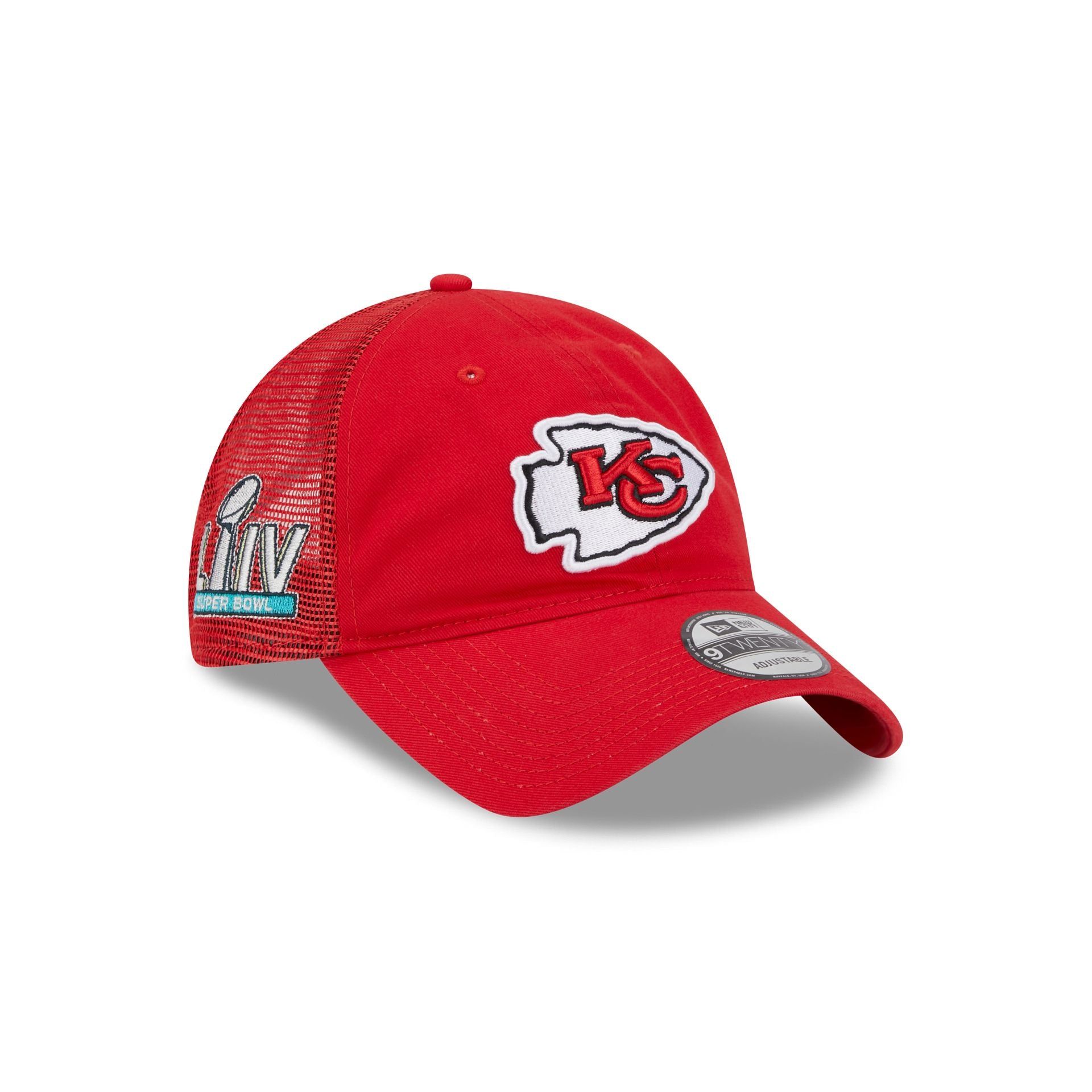 Kansas City Chiefs Throwback 9TWENTY Trucker Hat sold by New Era