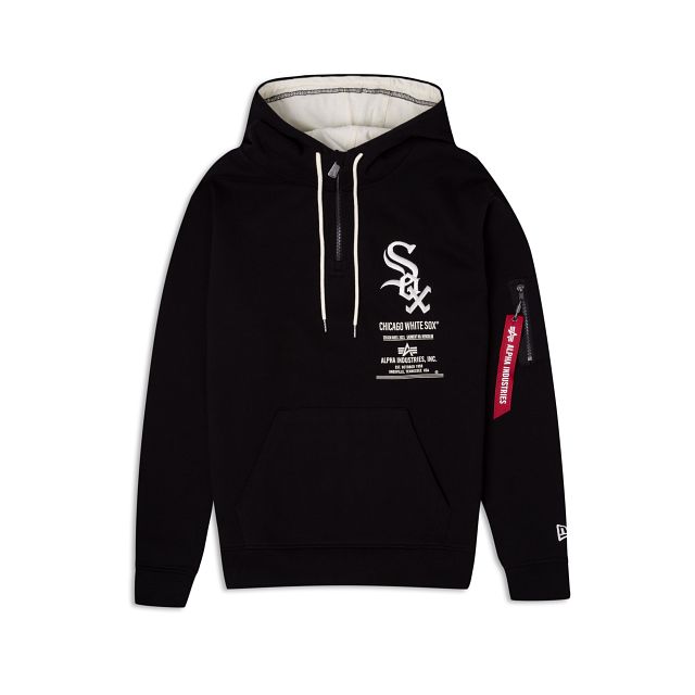 Alpha Industries X Chicago White Sox Zipper Hoodie sold by New Era