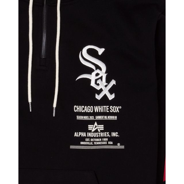 Alpha Industries X Chicago White Sox Zipper Hoodie sold by New Era product image thumbnail 3