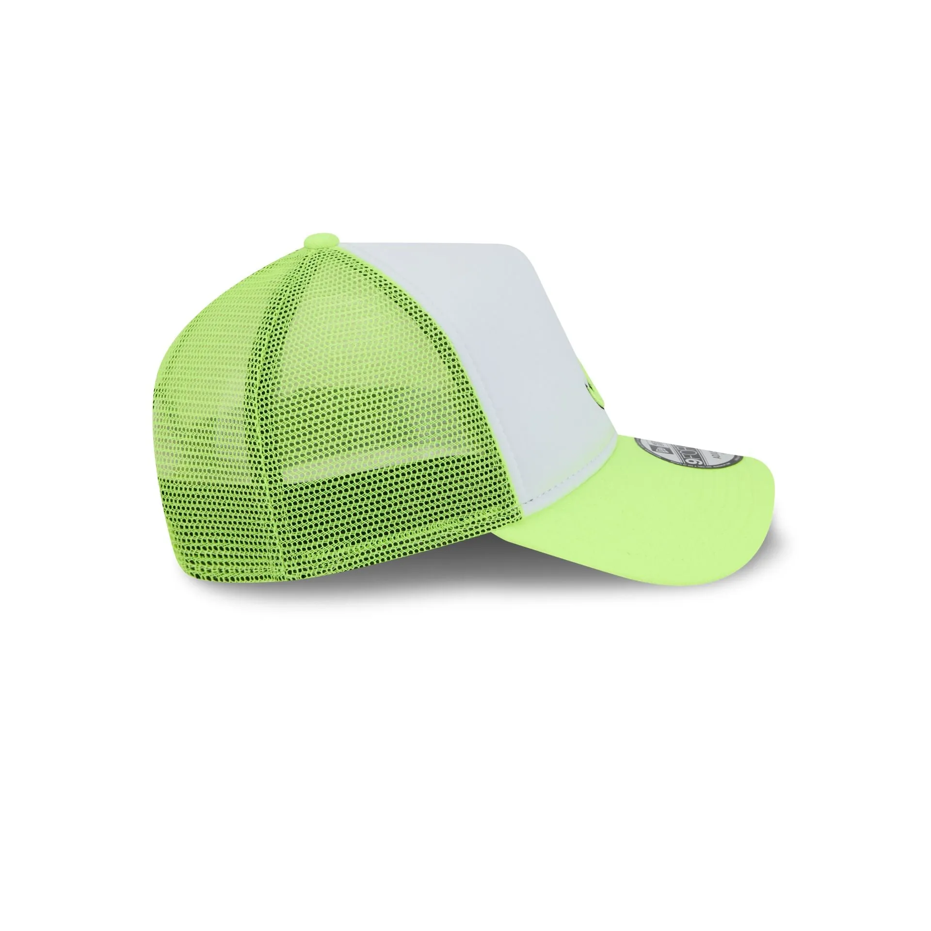 Atlanta Braves Hi Vis Doodle 9FORTY A-Frame Trucker Hat sold by New Era product image thumbnail 5