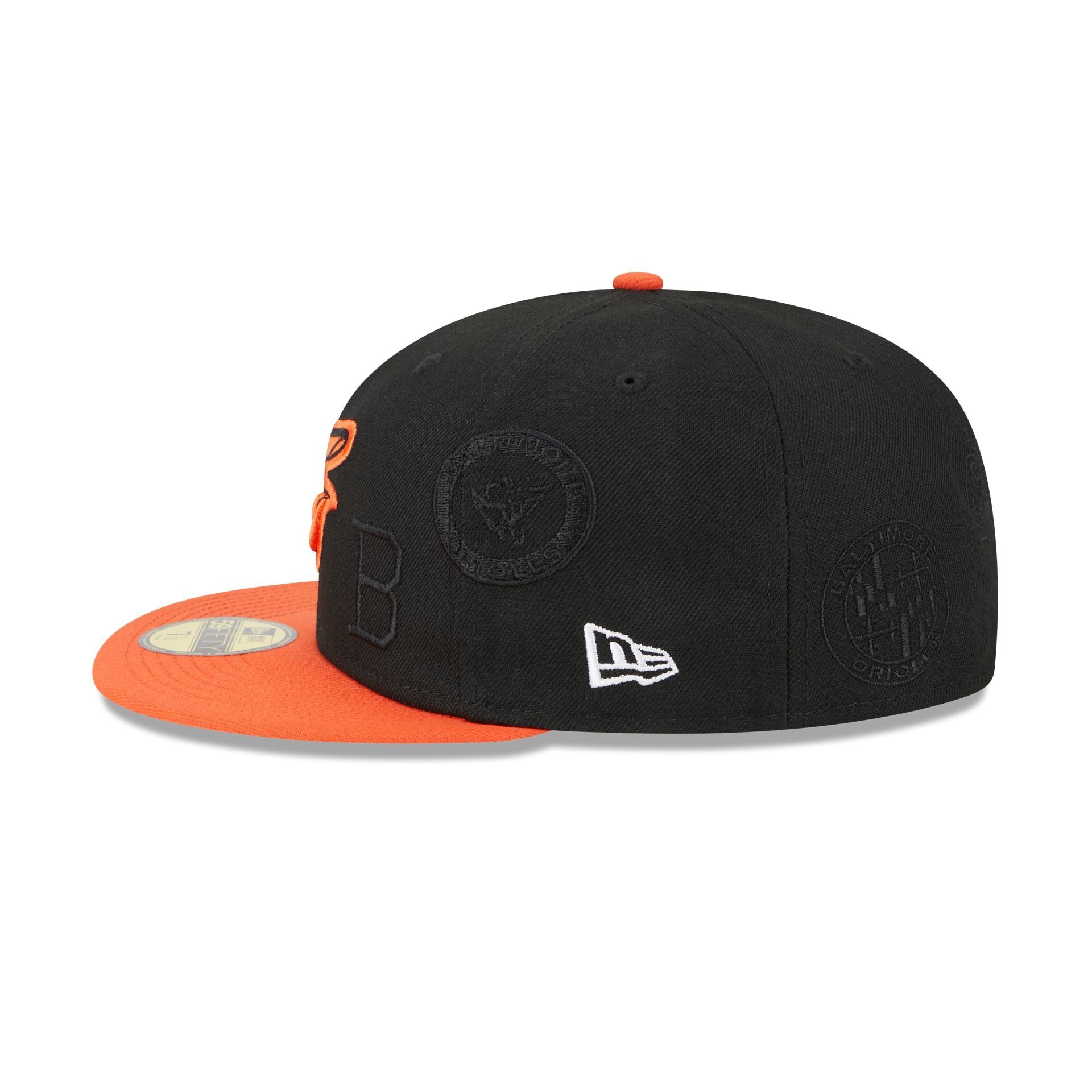 Baltimore Orioles Multi Logo 59FIFTY Fitted Hat sold by New Era product image thumbnail 4