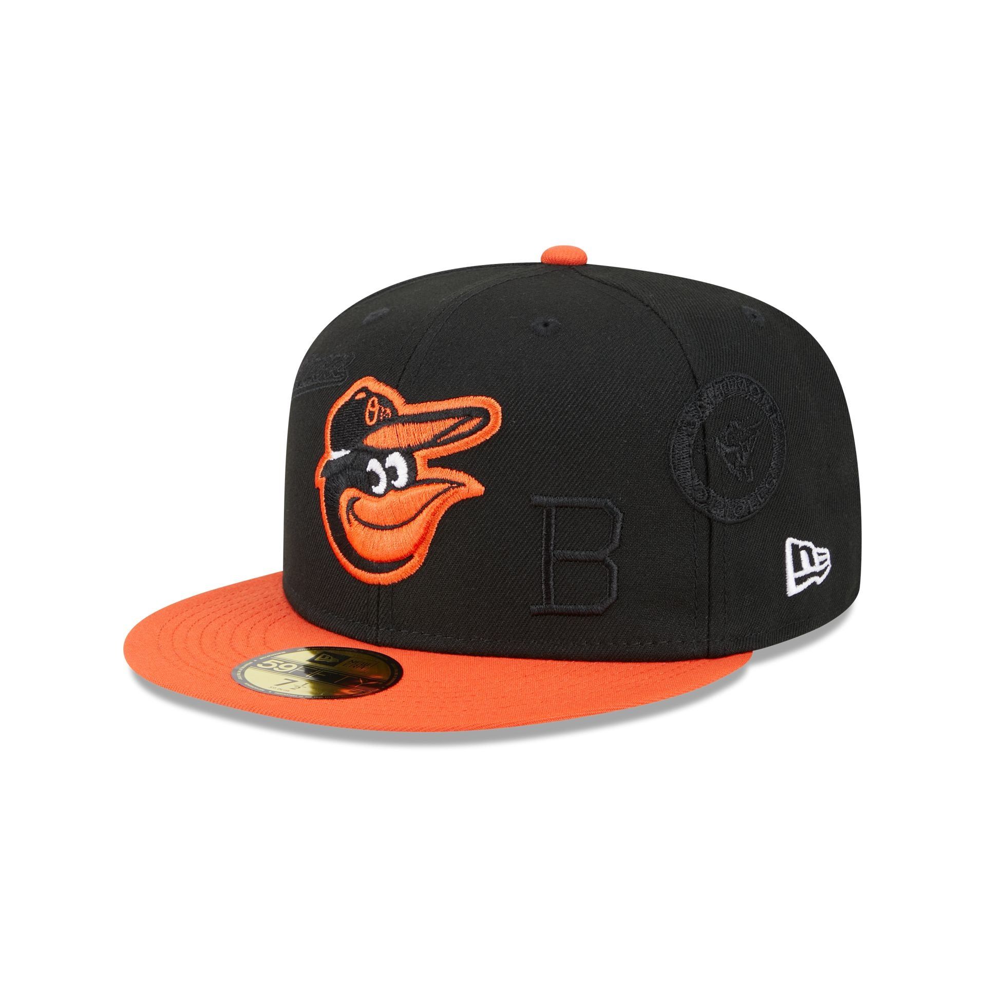 Baltimore Orioles Multi Logo 59FIFTY Fitted Hat sold by New Era