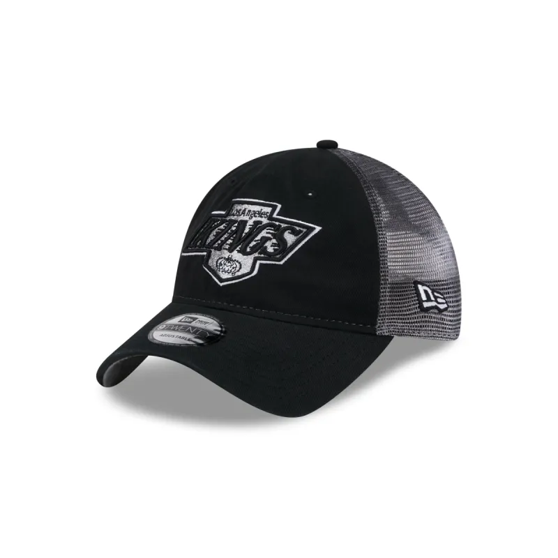 Los Angeles Kings Slick 9TWENTY Trucker Hat sold by New Era