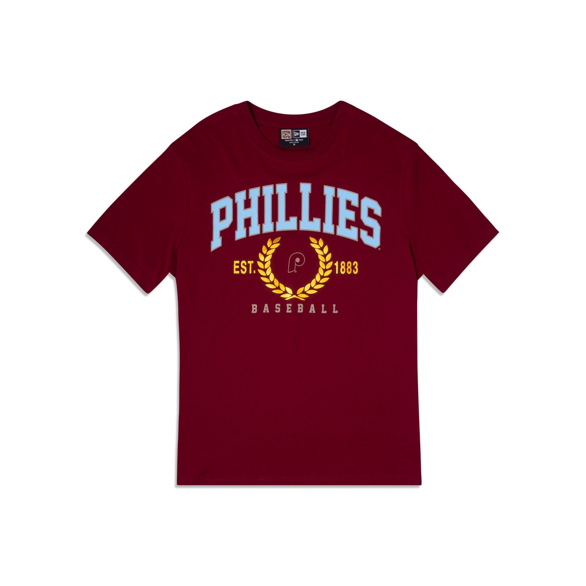 Philadelphia Phillies Gold Leaf T-Shirt sold by New Era
