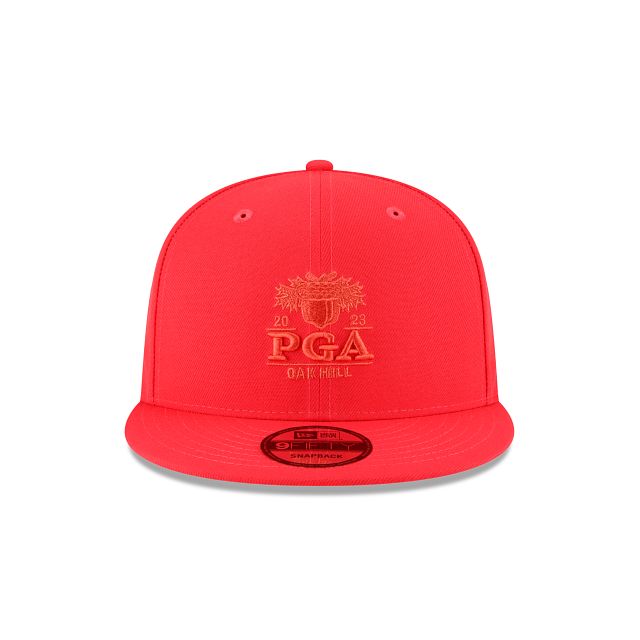 2023 PGA Championship Oak Hill Red 9FIFTY Snapback Hat sold by New Era product image thumbnail 2