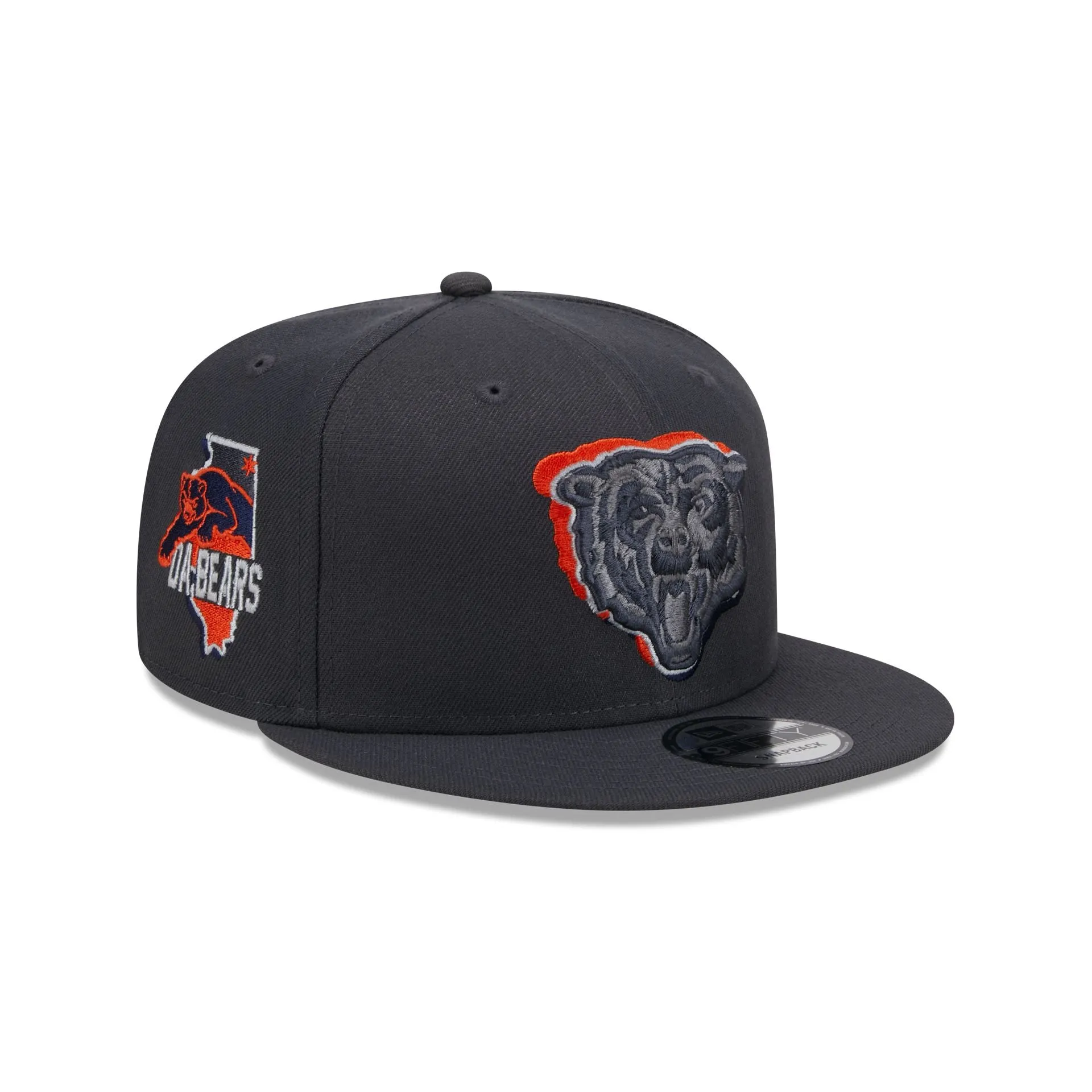 Chicago Bears 2024 Draft 9FIFTY Snapback Hat sold by New Era