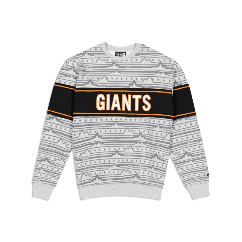 San Francisco Giants Lift Pass Crewneck sold by New Era