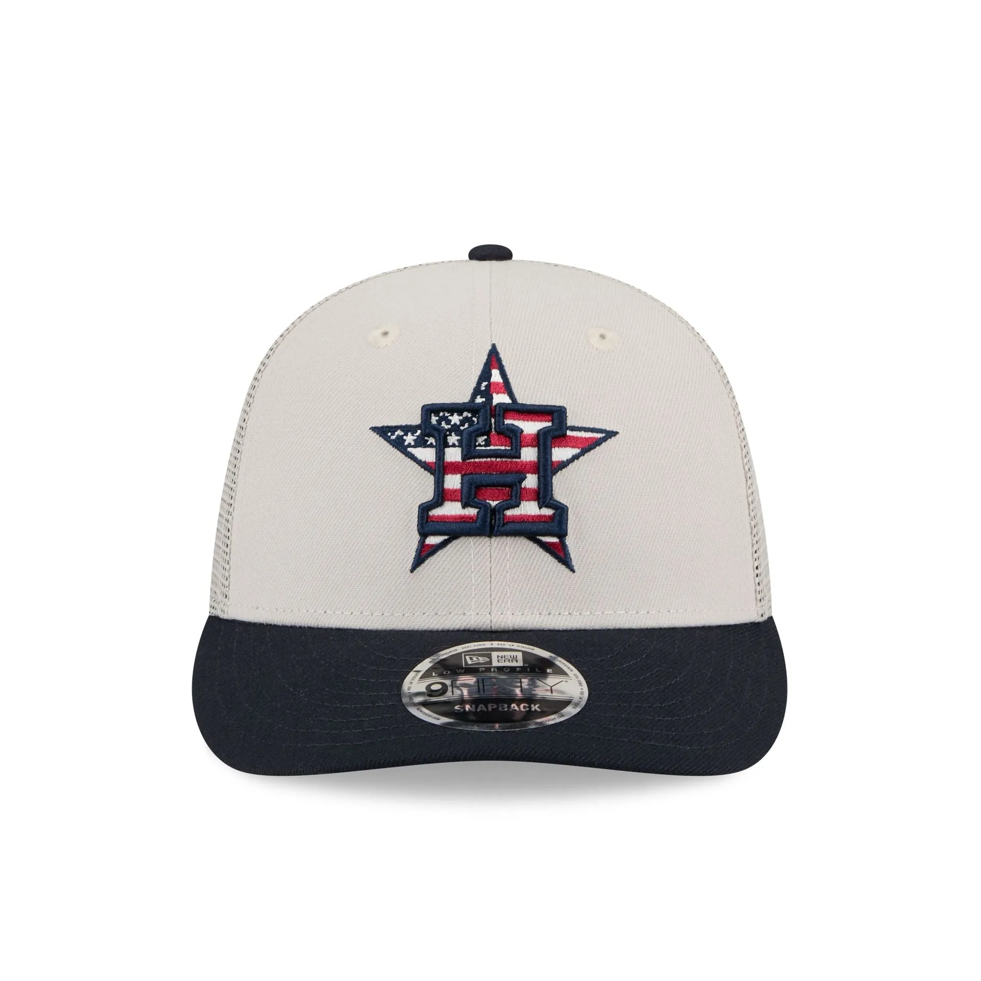 Houston Astros Independence Day 2024 Low Profile 9FIFTY Trucker Hat sold by New Era product image thumbnail 2