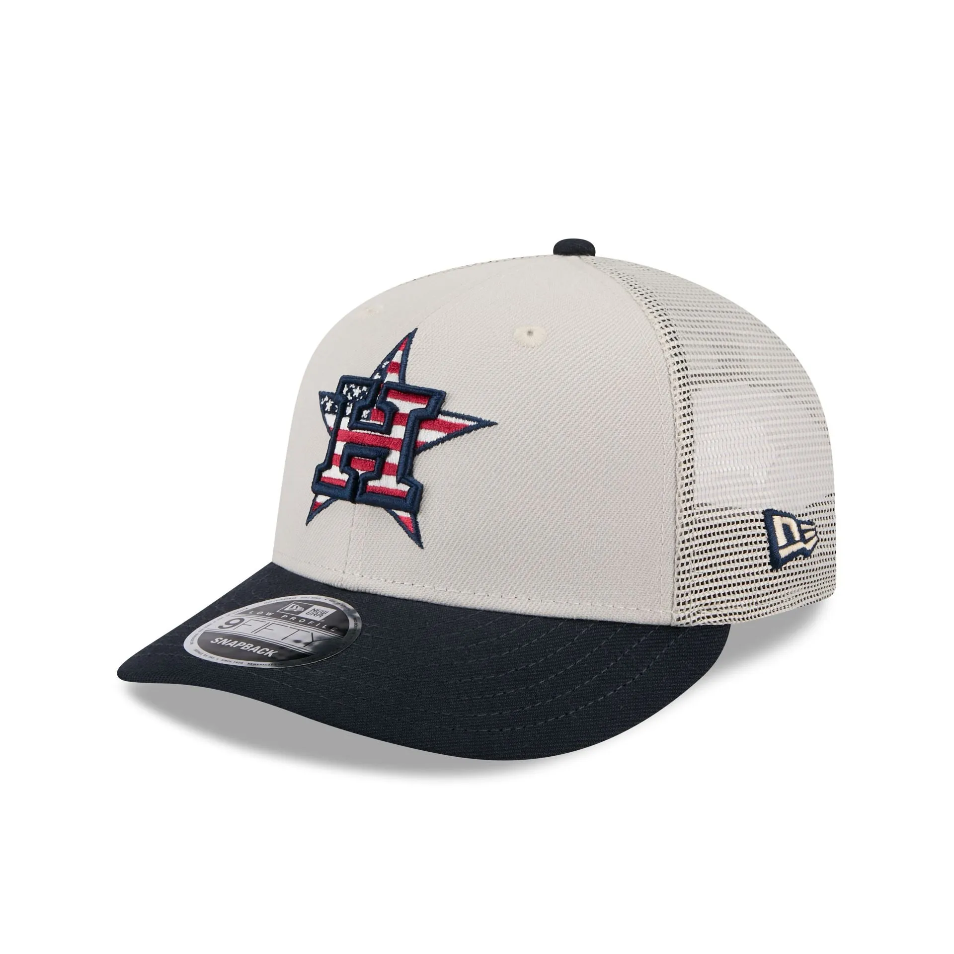 Houston Astros Independence Day 2024 Low Profile 9FIFTY Trucker Hat sold by New Era product image thumbnail 3